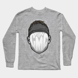 Christian McCaffrey Carolina Player Silhouette Long Sleeve T-Shirt